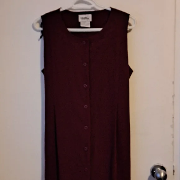 Vintage Northern Reflection button down dress - Picture 2 of 6